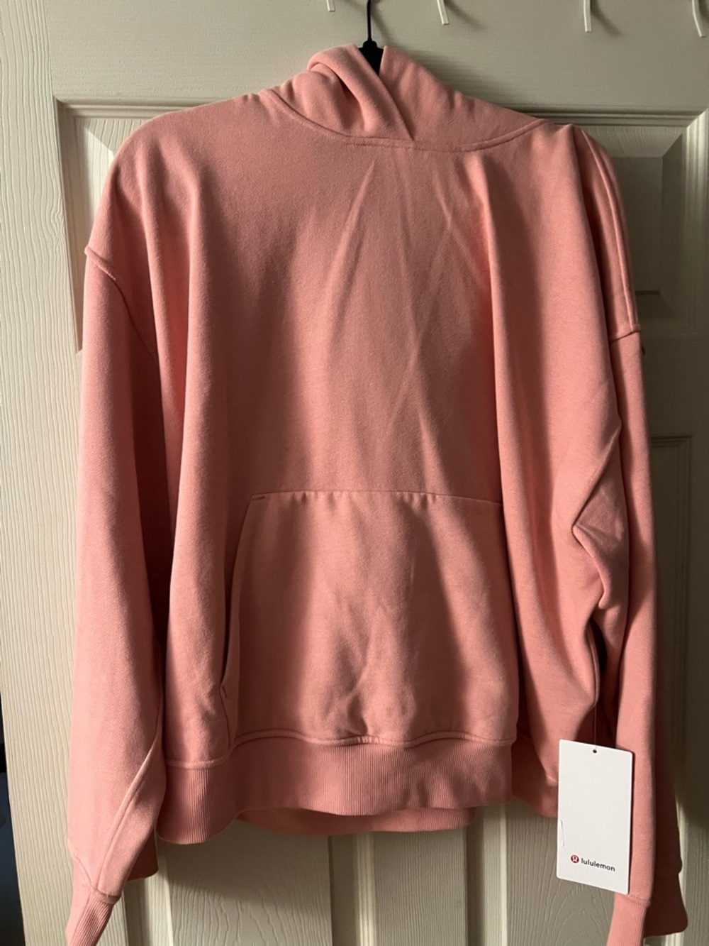 #331 Lululemon Steady State Oversized Hoodie XL Tea Rose NWT - Picture 1 of 2